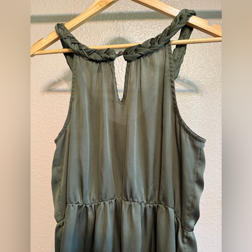 Rubber Ducky Productions Olive Ruffle Mini Dress - Picture 5 of 8